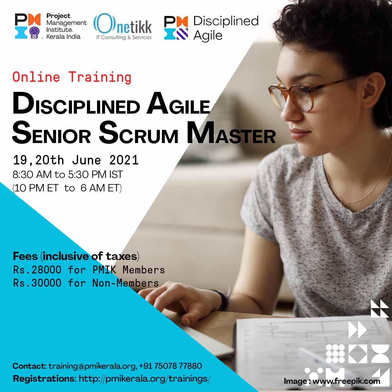 PMIK Online Disciplined Agile Senior Scrum Master Training – June 2021 – PMI Kerala